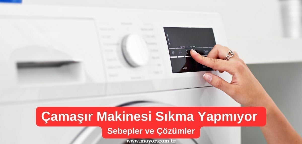 Silverline Çamaşır makinesi su boşaltıyor sıkma yapmıyor